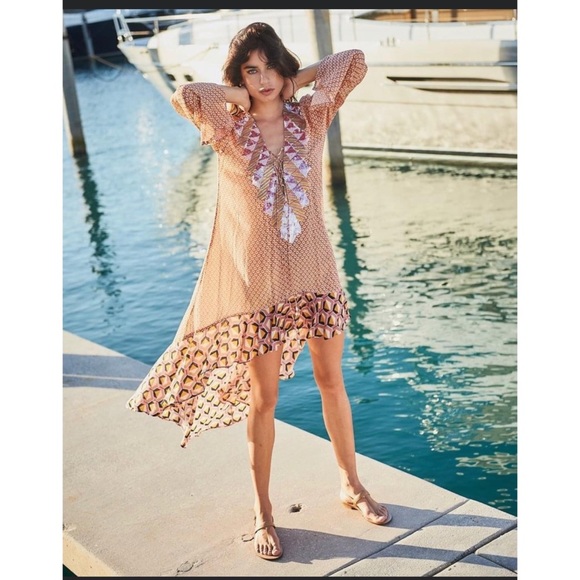 NWT Taj by Sabrina boho amira tunic Sz small - Picture 2 of 7